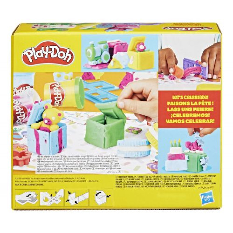 Play-Doh Набір для творчості з масою для ліплення Набір подарунків для вечірки
