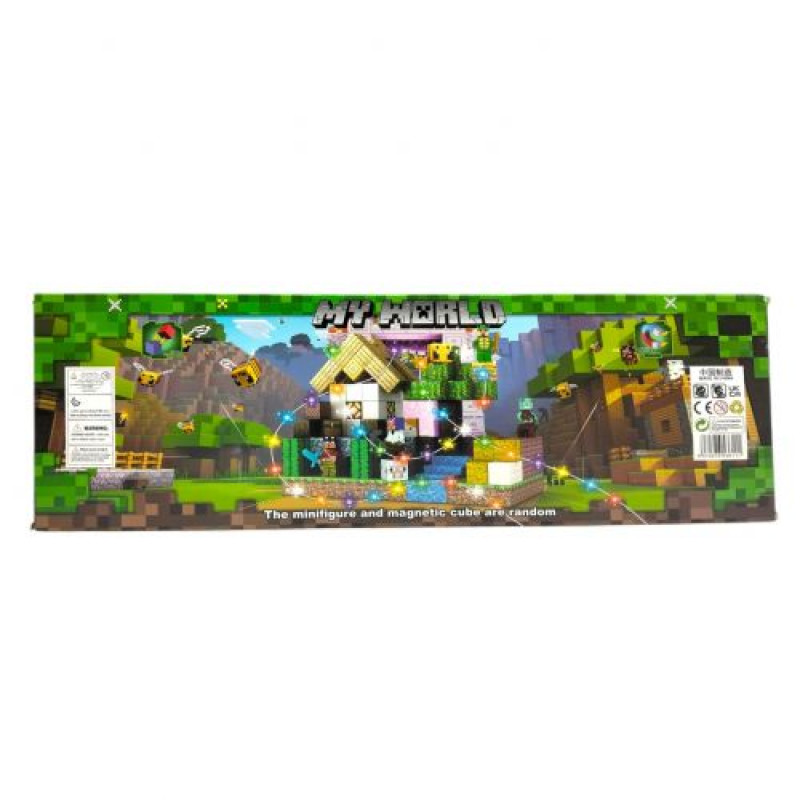 Магнітний конструктор My World (Майнкрафт)