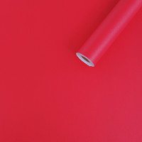 Пленка на самоклейке 0,45х10м х 0,07мм Красная (S) SW-00001505
