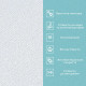 Самоклеючі шпалери 2800х500х1,5мм Білий (D) SW-00002022