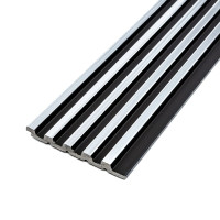 Рейка декоративная PS 2900х115х12мм Черный с серебром SW-00002133