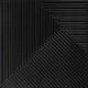 Самоклеюча декоративна 3D панель 500х500х5мм Бамбук Чорний SW-00002881