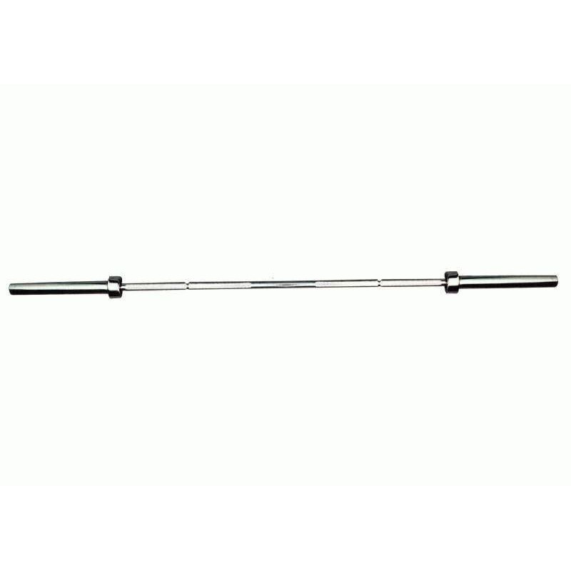 Гриф олимпийский Stein DB0001 прямой, Длина 2,2 м, Диаметр 50 мм, Хромированная сталь, Вес 20 кг