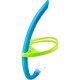 Дихальна трубка для снорклінгу Aqua Speed Juno Junior 62926 синій, зелений Діт One Size