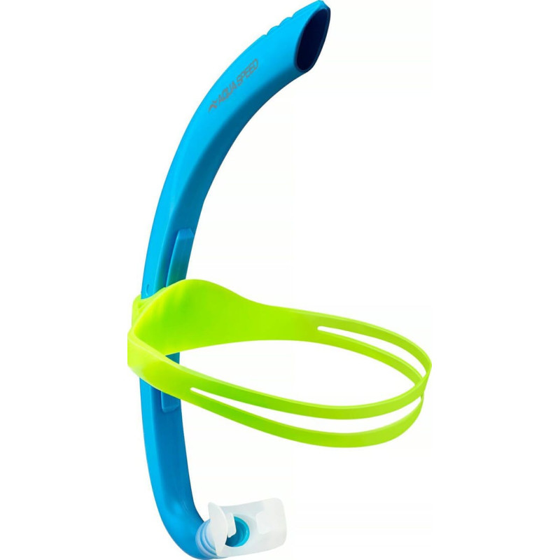 Дихальна трубка для снорклінгу Aqua Speed Juno Junior 62926 синій, зелений Діт One Size