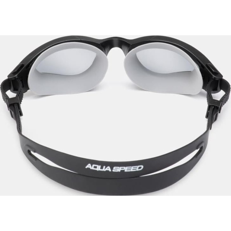 Окуляри для плавання Aqua Speed AURORA 63127 чорний, сірий Уні One Size