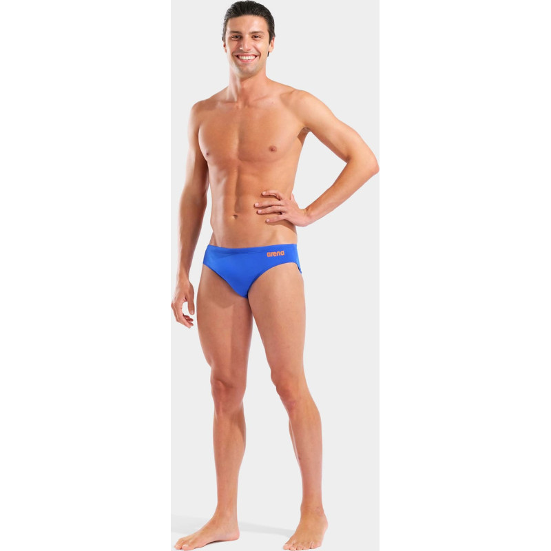 Плавки Arena TEAM SWIM BRIEFS SOLID синій, помаранчевий Чол 85