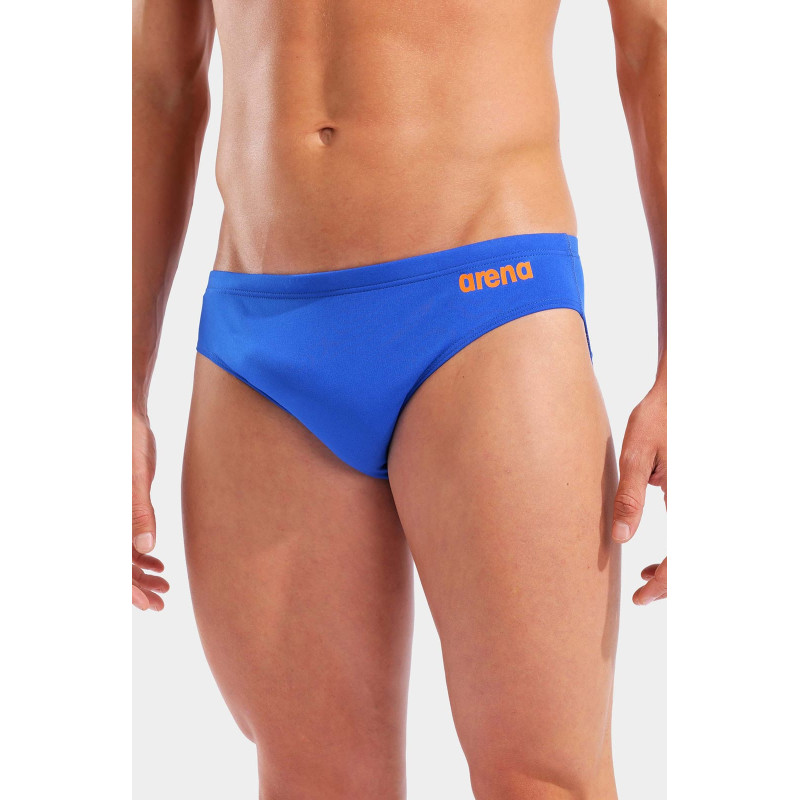 Плавки Arena TEAM SWIM BRIEFS SOLID синій, помаранчевий Чол 85
