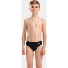 Плавки-сліпи для хлопчиків Arena TALES SWIM BRIEFS чорний, бірюзовий Діт 128 см