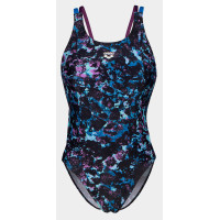 Купальник закритий для жінок Arena ROCKIN SWIMSUIT SWIM TECH MULT
