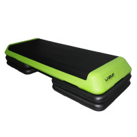 Степ-платформа LiveUp AEROBIC STEP, 110 см, PE, зелёный/чёрный