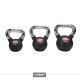 Гиря LiveUp RUBBER KETTEL DUMBELL
