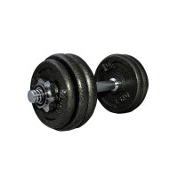 Гантель набірна 15кг 1шт LiveUp DUMBELL SET