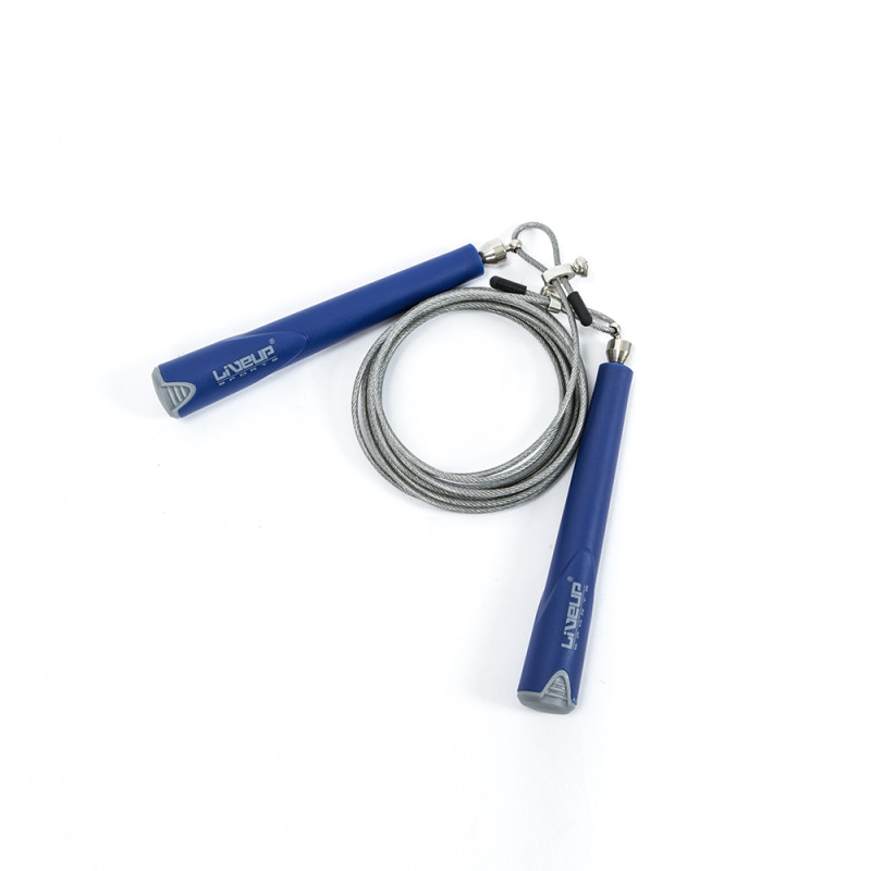 Скакалка швидкісна LiveUp CABLE JUMPROPE