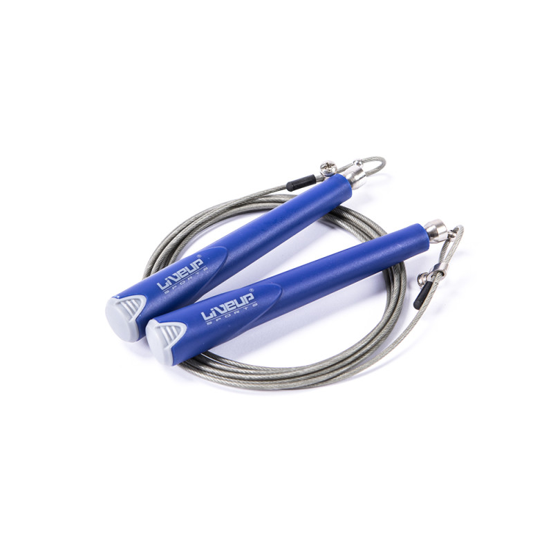 Скакалка швидкісна LiveUp CABLE JUMPROPE