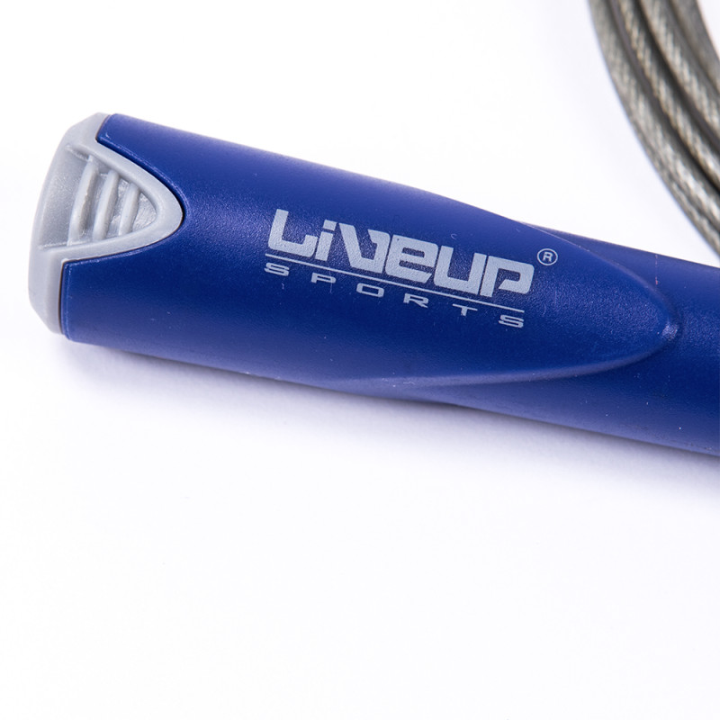 Скакалка швидкісна LiveUp CABLE JUMPROPE