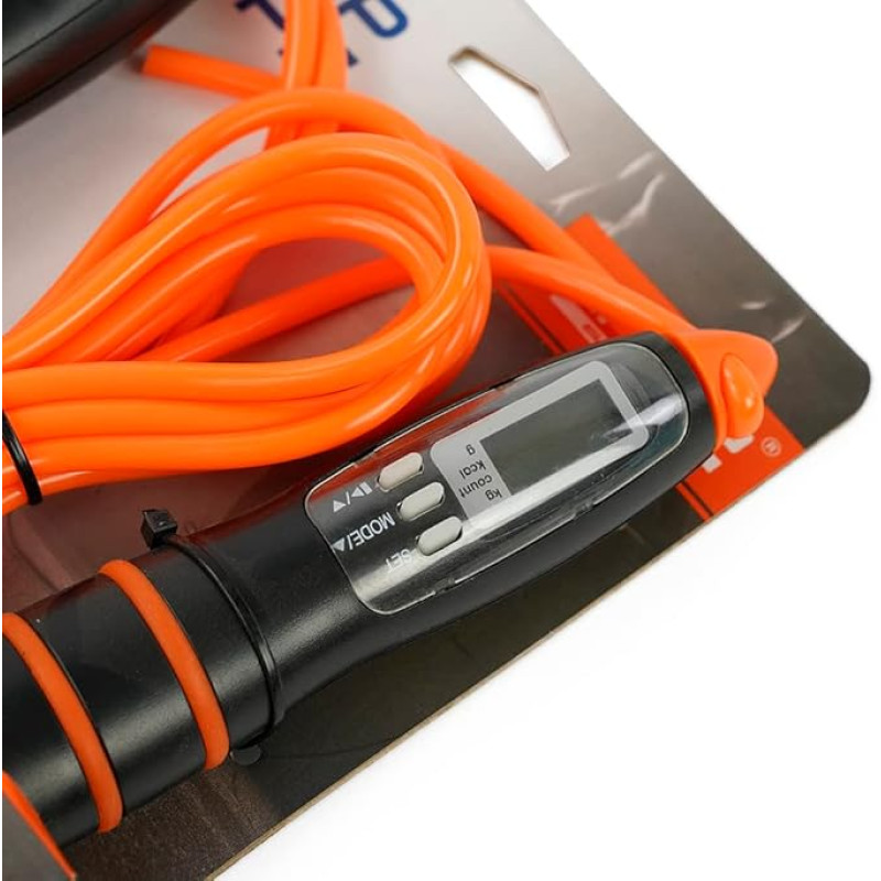 Скакалка з ел. лічильником LiveUp DIGITAL JUMP ROPE