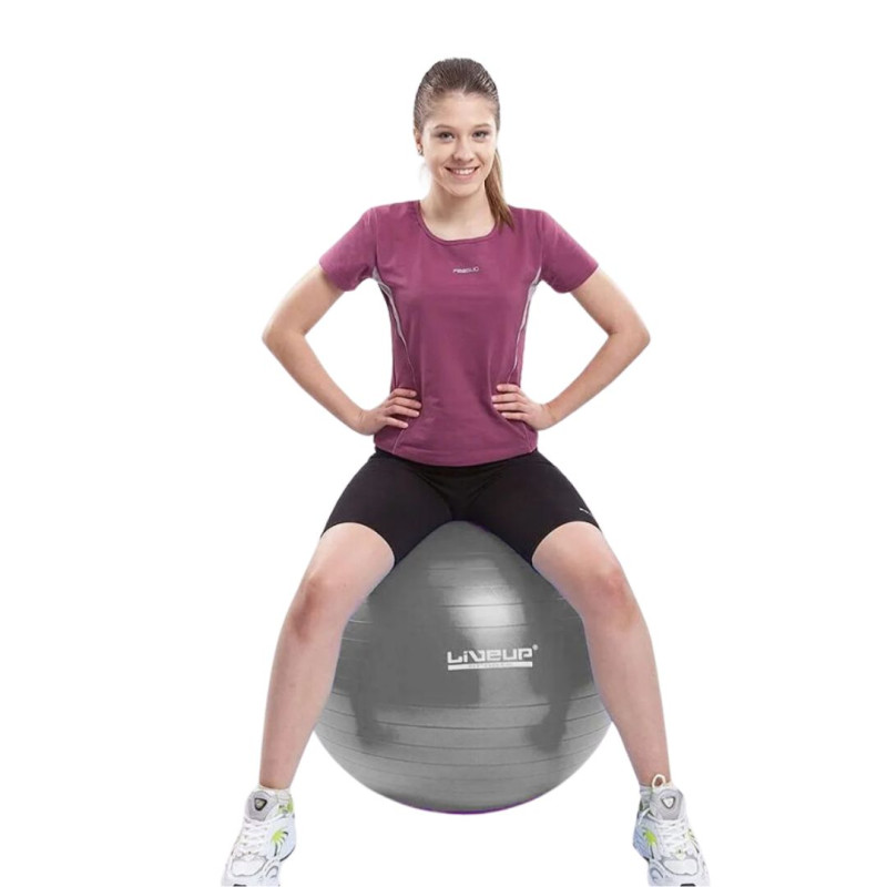 Фітбол (насос в комплекті) LiveUp ANTI-BURST BALL