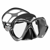 Маска для дайвінгу Mares X-Vision Ultra чорно-сіра