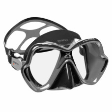 Маска для дайвінгу Mares X-Vision Ultra чорно-сіра