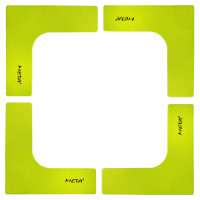 Набір плоских кутових фішок-маркерів Meta Flat Corner Marker Set of 4