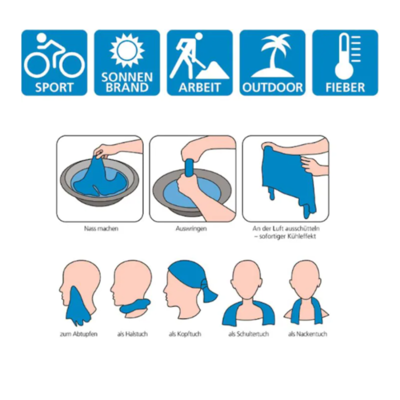 Рушник охолоджуючий Umbro Ice Towel Can