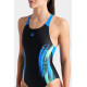 Купальник закритий для жінок Arena BREATH SWIMSUIT V BACK LB