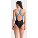 Купальник закритий для жінок Arena BREATH SWIMSUIT V BACK LB