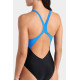 Купальник закритий для жінок Arena BREATH SWIMSUIT V BACK LB