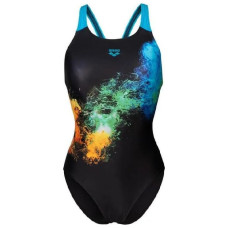 Купальник закритий для жінок Arena VIBRANT SWIMSUIT SWIM PRO BACK