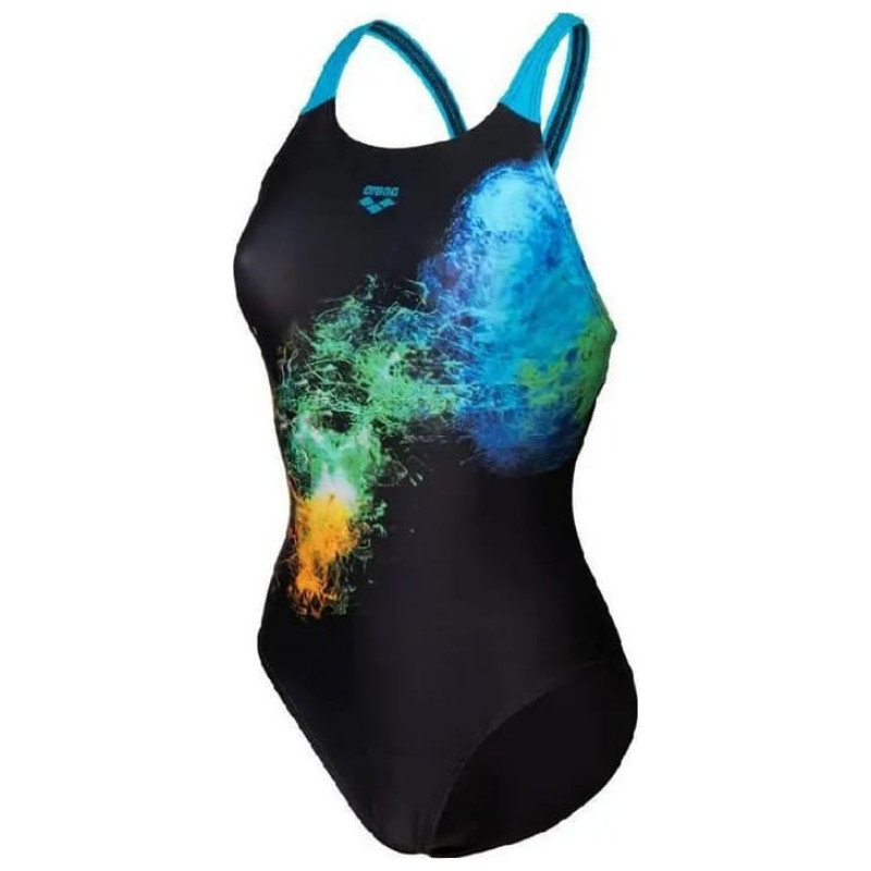 Купальник закритий для жінок Arena VIBRANT SWIMSUIT SWIM PRO BACK