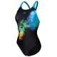 Купальник закритий для жінок Arena VIBRANT SWIMSUIT SWIM PRO BACK
