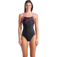 Купальник закритий для жінок Arena GRAPHIC SWIMSUIT SWIM PRO BACK