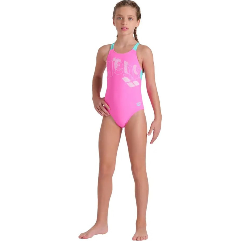 Купальник закритий для дівчат Arena TALES SWIMSUIT V BACK