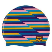 Шапочка для плавання Arena PRINT 2 синій, фіолетовий, рожевий, помаранчевий Уні OFSM