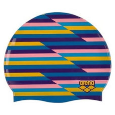 Шапочка для плавання Arena PRINT 2 синій, фіолетовий, рожевий, помаранчевий Уні OFSM
