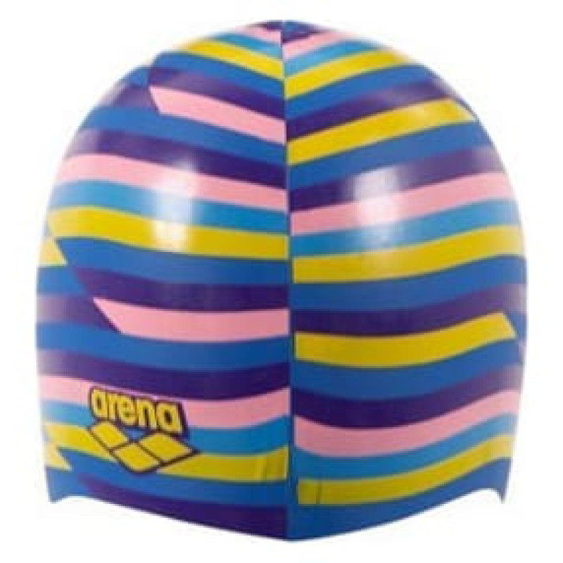 Шапочка для плавання Arena PRINT 2 синій, фіолетовий, рожевий, помаранчевий Уні OFSM