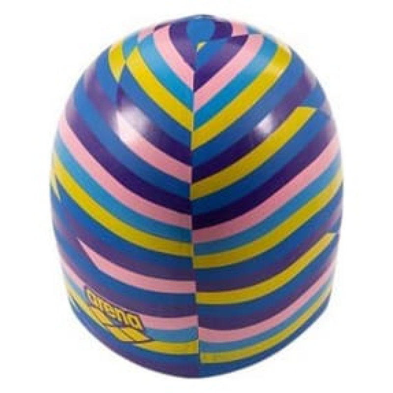 Шапочка для плавання Arena PRINT 2 синій, фіолетовий, рожевий, помаранчевий Уні OFSM