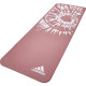 Килимок для йоги Adidas Tie-Dye Yoga Mat рожевий, білий Уні 183 х 61 х 1 см
