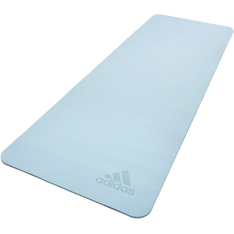 Килимок для йоги Adidas Premium Yoga Mat світло-блакитний Уні 176 х 61 х 0,5 см