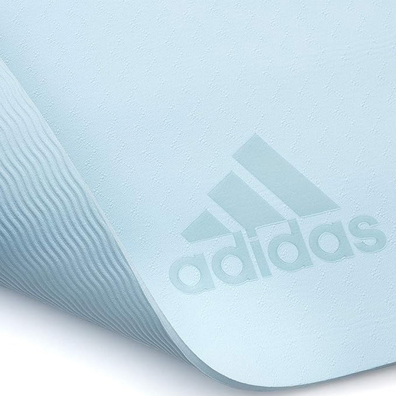Килимок для йоги Adidas Premium Yoga Mat світло-блакитний Уні 176 х 61 х 0,5 см