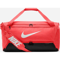 Сумка Nike NK BRSLA M DUFF - 9.5 60L червоний, чорний Уні 64 х 30 х 30 см
