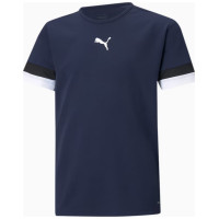 Футболка Puma teamRISE Jersey Jr темно-синій Діт 116 см