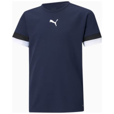 Футболка Puma teamRISE Jersey Jr темно-синій Діт 116 см