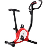 Велотренажер магнітний vidaXL 92012.A червоний