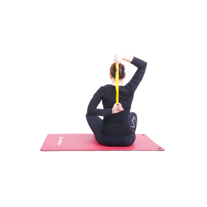 Стрічка-еспандер для вправ inSPORTline Hangy Light 27,5 см жовта