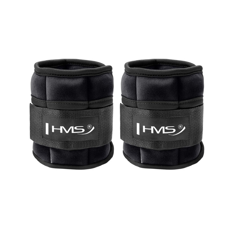 Обважнювачі для рук та ніг HMS ONK05 2 х 2,5 кг, чорні