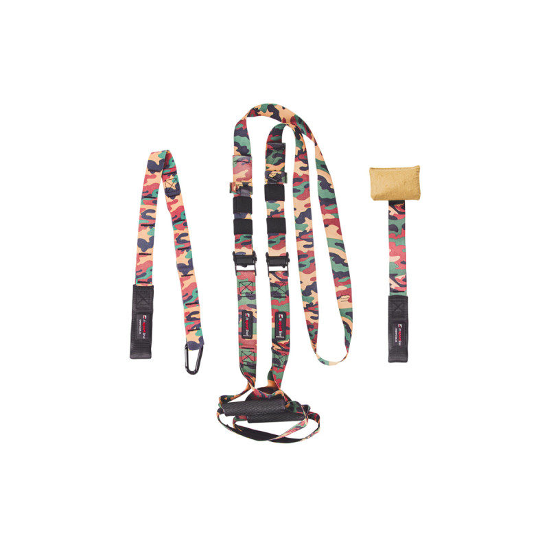 Підвісна система для силових тренувань inSPORTline MultiTrainer, камуфляж