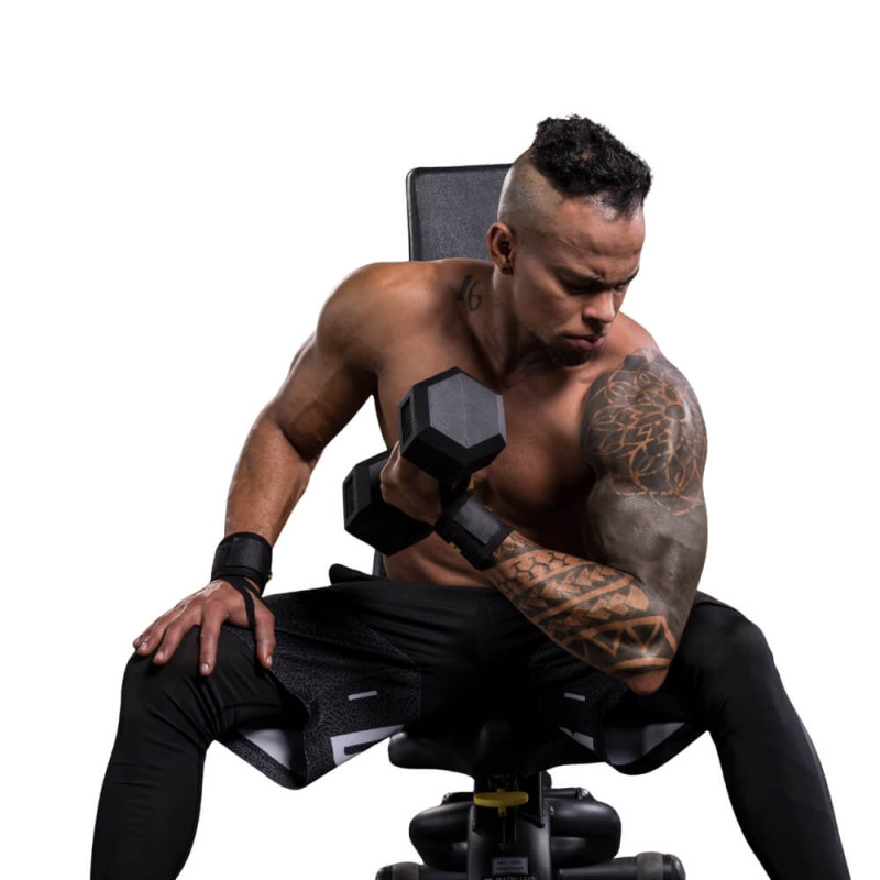 Гантель шестигранна inSPORTline Hexclusive 4 кг