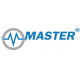 Мат гімнастичний надувний MASTER B860, 300 x 100 x 10 см, чорно-червоний